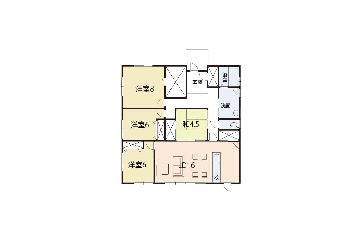 4ldkの間取り図例10選 特徴やメリットをご紹介 幸せな暮らし