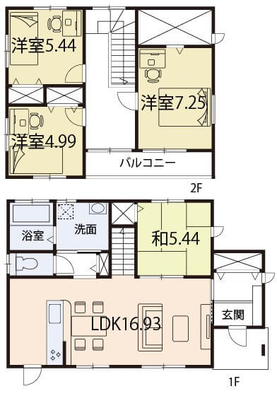 4ldkの間取り図例10選 特徴やメリットをご紹介 幸せな暮らし