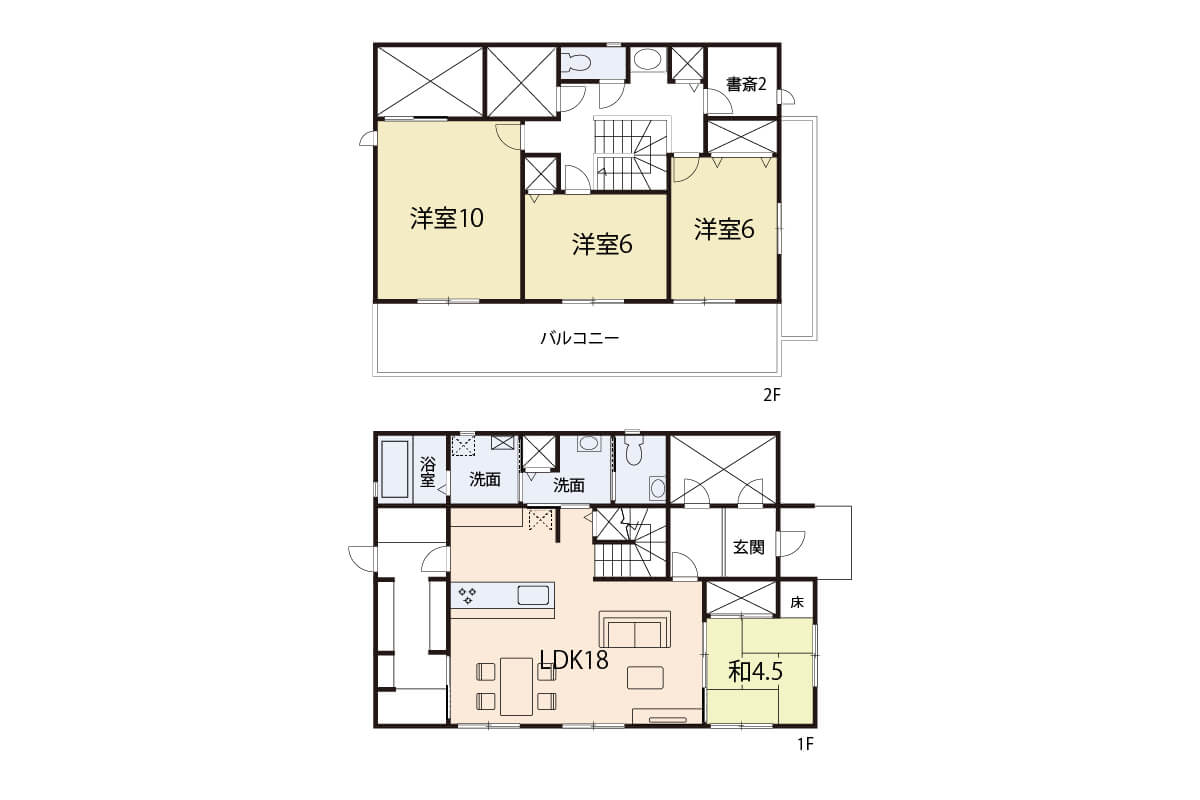 4ldkの間取り図例10選 特徴やメリットをご紹介 幸せな暮らし